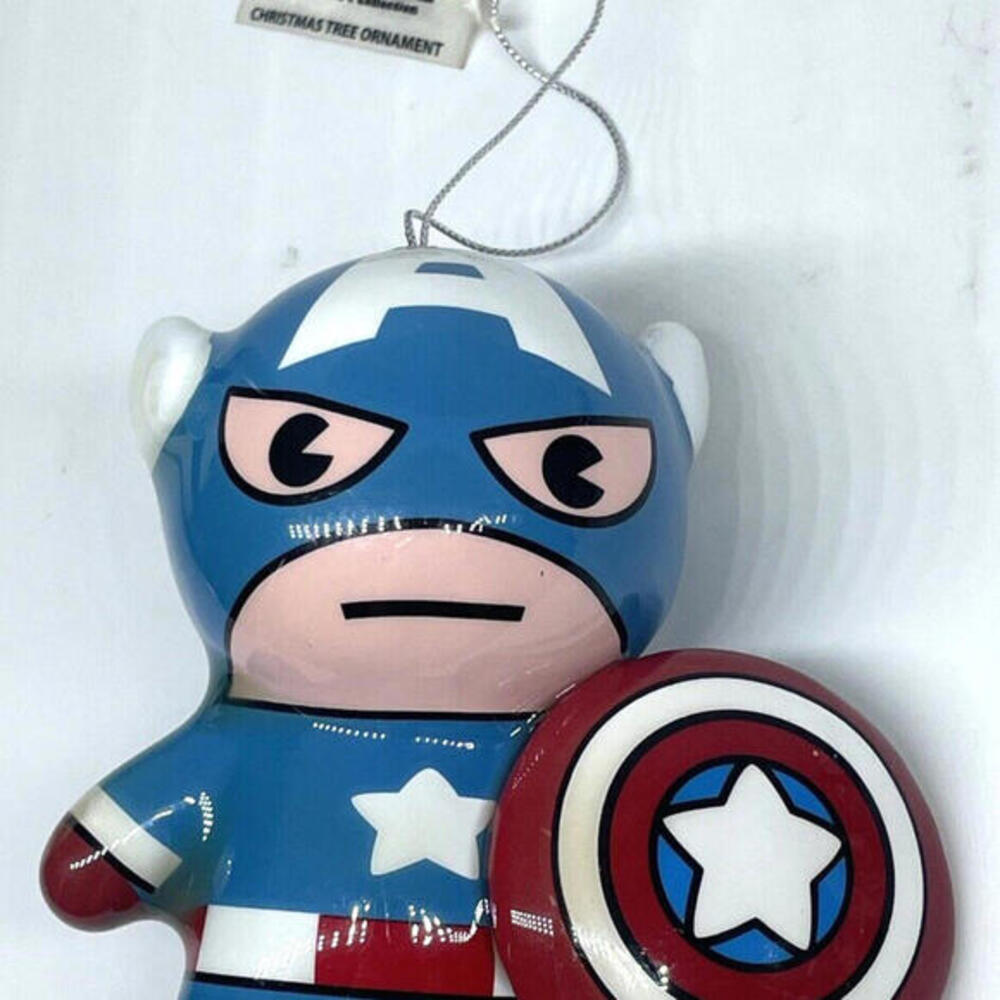 2015 Hallmark Marvel Captain America Avengers Christmas Ornament 2HCM9544 NWT